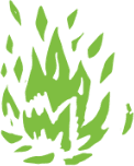green fire illustration